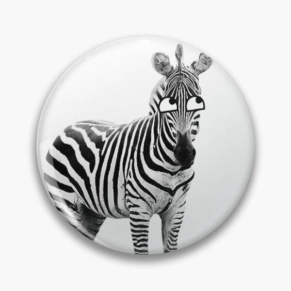 Item preview, Derpy eyed zebra designed and sold by SillyLittleSnek.