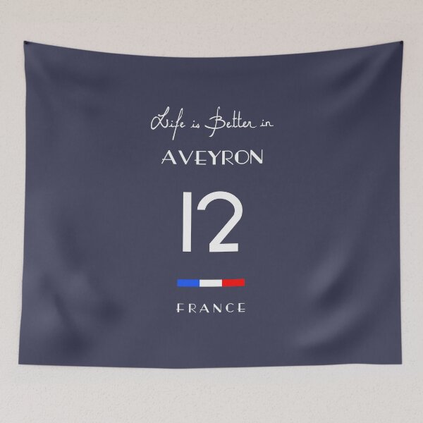 Item preview, Life in AVEYRON Number 12 Rouergue Occitanie France designed and sold by frenchsalsa.