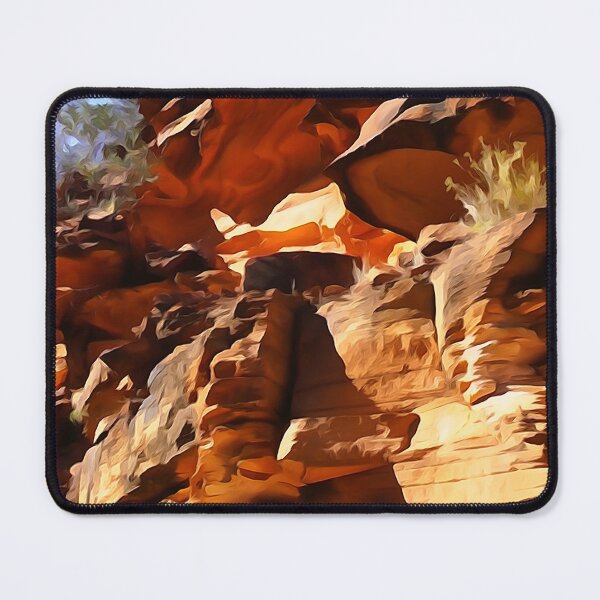 Item preview, Canyon Wall Watercolour designed and sold by Annalucia.