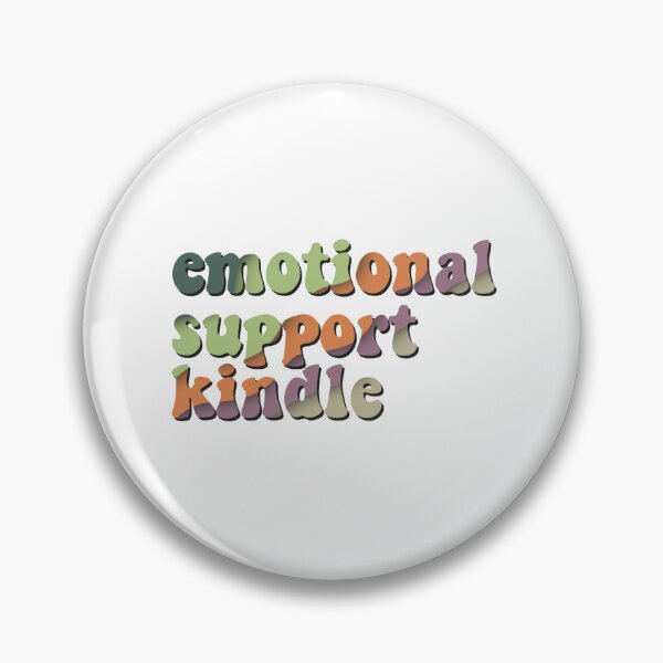 Item preview, emotional support kindle designed and sold by Hannah Grace Designs.