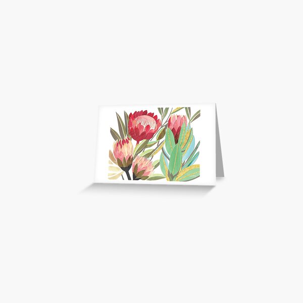 Item preview, Protea Collage designed and sold by Helen Ashley.
