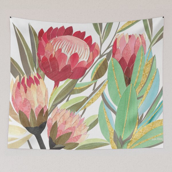 Item preview, Protea Collage designed and sold by Helen Ashley.
