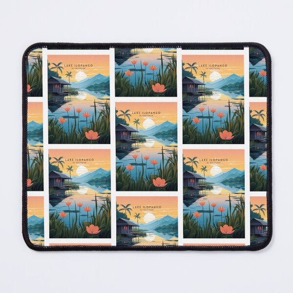 Item preview, Lake Ilopango El Salvador Volcanic Wonder designed and sold by NeuralVibe.