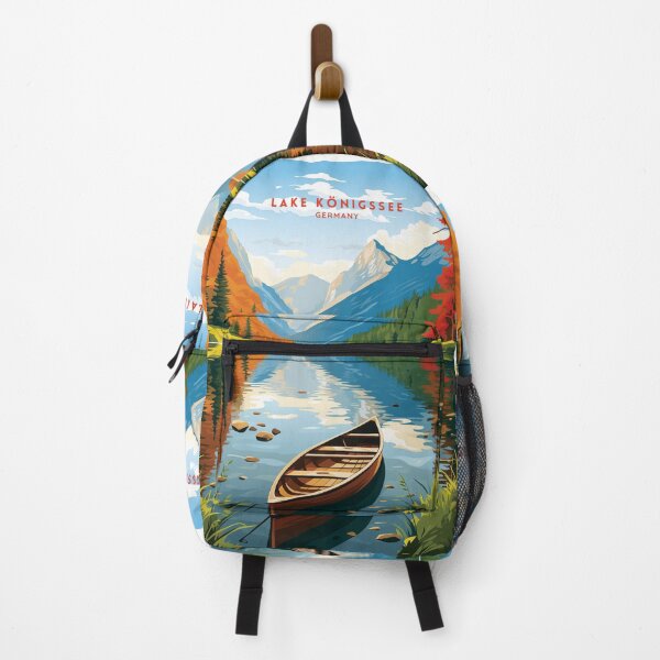 Item preview, Lake Konigsee Germany Alpine Beauty designed and sold by NeuralVibe.