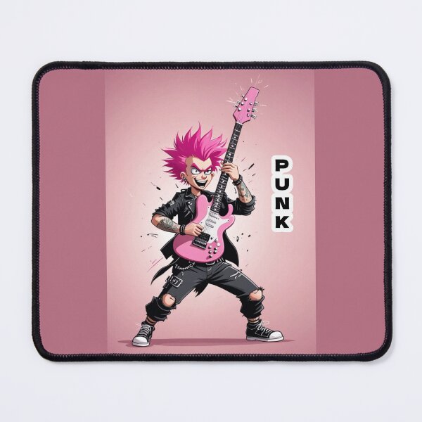 Item preview, A wild punk guitarist designed and sold by Artbellachi.