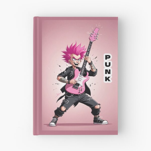 Item preview, A wild punk guitarist designed and sold by Artbellachi.