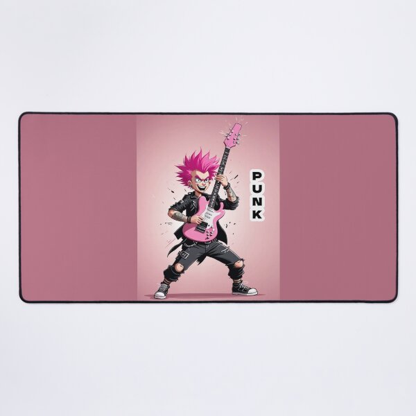 Item preview, A wild punk guitarist designed and sold by Artbellachi.