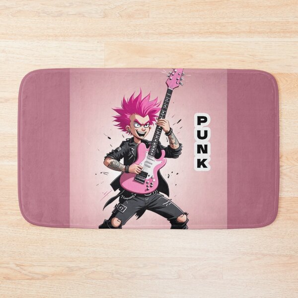 Item preview, A wild punk guitarist designed and sold by Artbellachi.