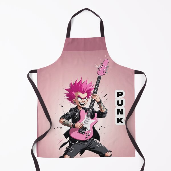 Item preview, A wild punk guitarist designed and sold by Artbellachi.