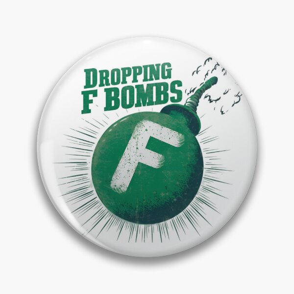 Item preview, Dropping F Bombs, FunnyFits70, Humor, Funny, Silly, swear, bomb, explosion, language, dirty language, meme, expletives, absurd, Fuck, angry, plane, sky, amusing, illustration, prank, witty, mayhem,  designed and sold by FunnyFits70.