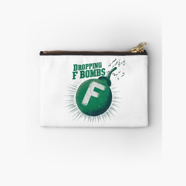 Item preview, Dropping F Bombs, FunnyFits70, Humor, Funny, Silly, swear, bomb, explosion, language, dirty language, meme, expletives, absurd, Fuck, angry, plane, sky, amusing, illustration, prank, witty, mayhem,  designed and sold by FunnyFits70.