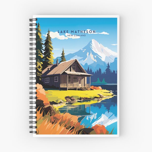 Item preview, Lake Matheson New Zealand Mirror Lake designed and sold by NeuralVibe.