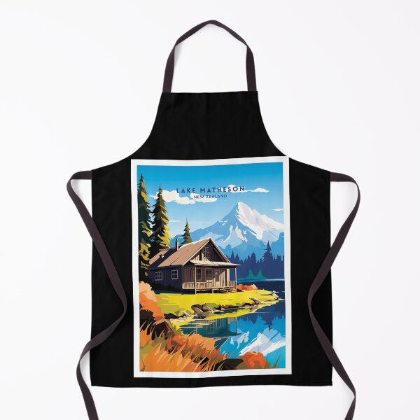 Item preview, Lake Matheson New Zealand Mirror Lake designed and sold by NeuralVibe.