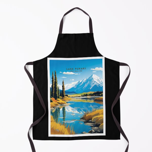 Item preview, Lake Pukaki New Zealand Crystal Waters designed and sold by NeuralVibe.