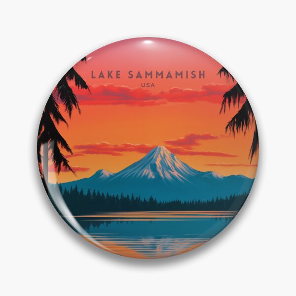Item preview, Lake Sammamish Washington Outdoor Haven designed and sold by NeuralVibe.
