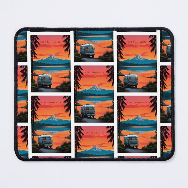 Item preview, Lake Sammamish Washington Outdoor Haven designed and sold by NeuralVibe.