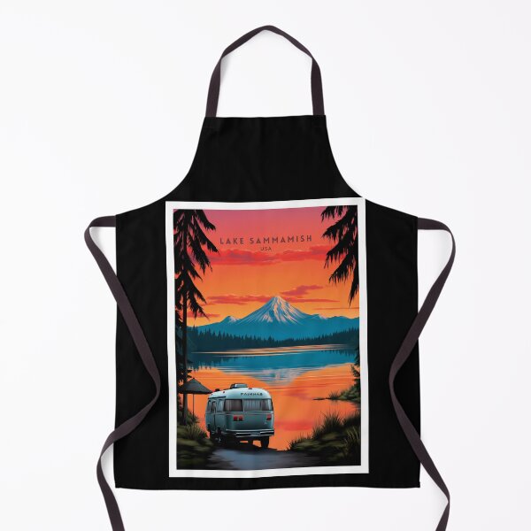 Item preview, Lake Sammamish Washington Outdoor Haven designed and sold by NeuralVibe.