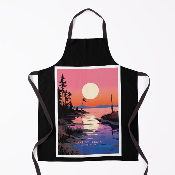 Item preview, Lake St. Clair USA Boating Haven designed and sold by NeuralVibe.
