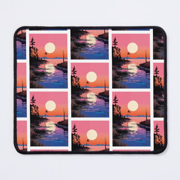 Item preview, Lake St. Clair USA Boating Haven designed and sold by NeuralVibe.
