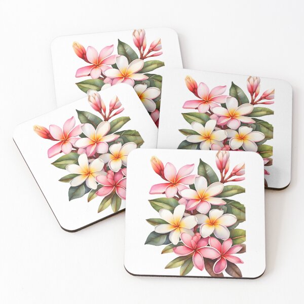 Item preview, Frangipani (Plumeria rubra) designed and sold by HOMETOWN86.