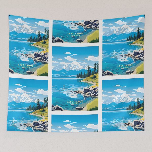 Item preview, Lake Tahoe USA Mountain Escape designed and sold by NeuralVibe.