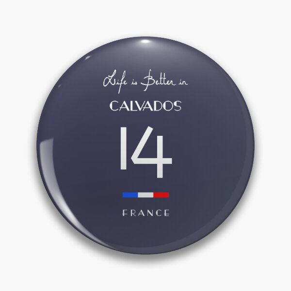 Item preview, Life is better in CALVADOS Number 14 Normandy France designed and sold by frenchsalsa.