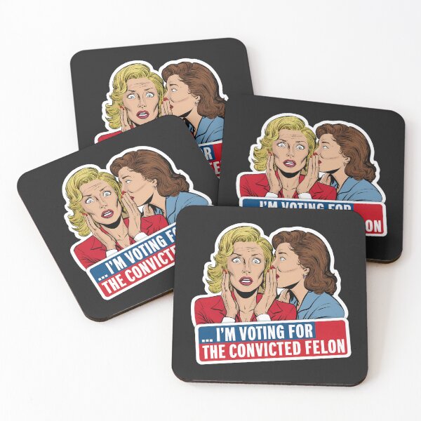 Item preview, I'M VOTING FOR THE CONVICTED FELON designed and sold by debeteez.