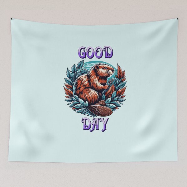 Item preview, (GOOD DAY) BEAVER WATCHING designed and sold by lovingtouch.