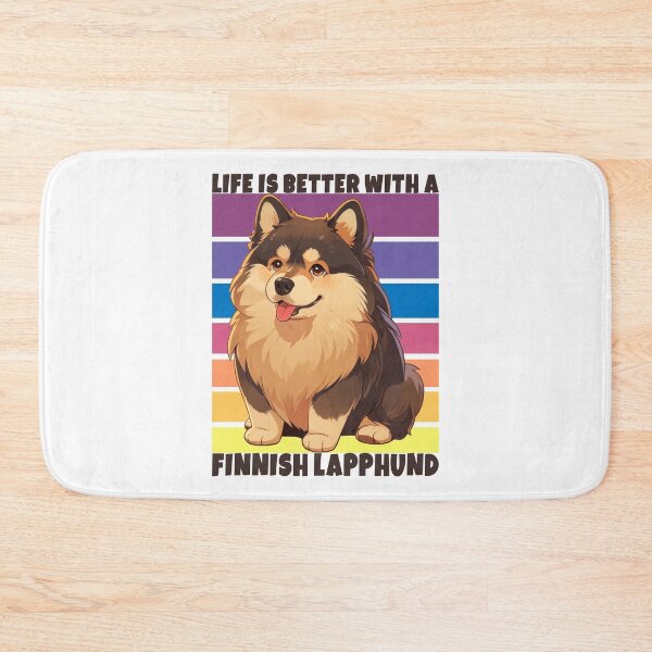 Item preview, Finnish Lapphund, Vintage Retro Sunset, Dog Lover, Cute, Funny Dog  designed and sold by Porcupine Tees ⭐⭐⭐⭐⭐.