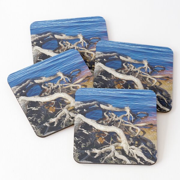 Item preview, Twisted Tree Roots In Blue Lake designed and sold by Designsbygroovy.
