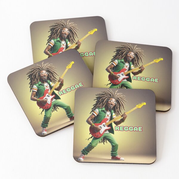 Item preview, A reggae guitarist good vibes designed and sold by Artbellachi.