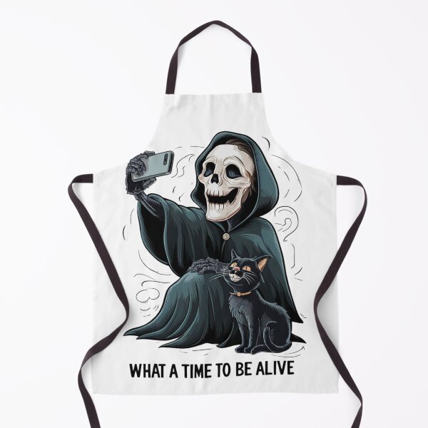 Item preview, "What a time to be alive" T-shirt - Cute, Funny, and Spooky Design #3 designed and sold by The Breathtaking You.