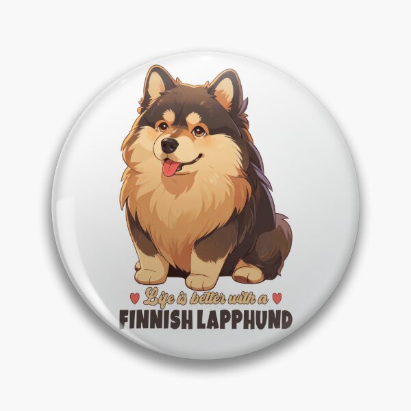 Item preview, Finnish Lapphund, Dog Lover, Finnish Lapphund Mom Dad, Funny Dog  designed and sold by Porcupine Tees ⭐⭐⭐⭐⭐.