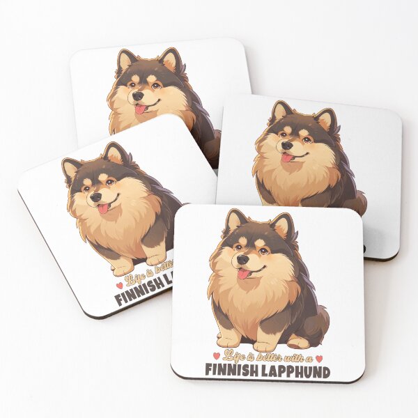 Item preview, Finnish Lapphund, Dog Lover, Finnish Lapphund Mom Dad, Funny Dog  designed and sold by Porcupine Tees ⭐⭐⭐⭐⭐.