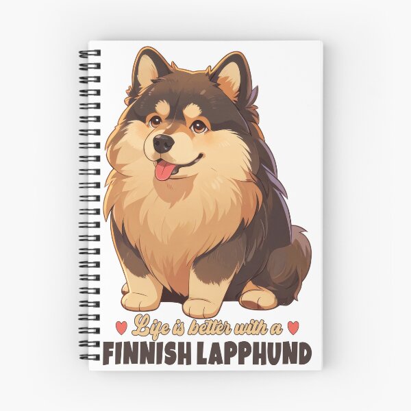 Item preview, Finnish Lapphund, Dog Lover, Finnish Lapphund Mom Dad, Funny Dog  designed and sold by Porcupine Tees ⭐⭐⭐⭐⭐.