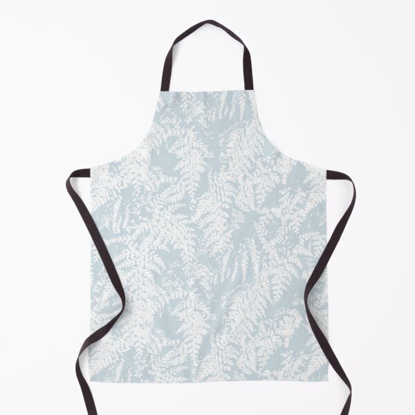 Item preview, Hawaiian Palapalai Fern Impressions-White on pale gray designed and sold by Linda Maliuana.