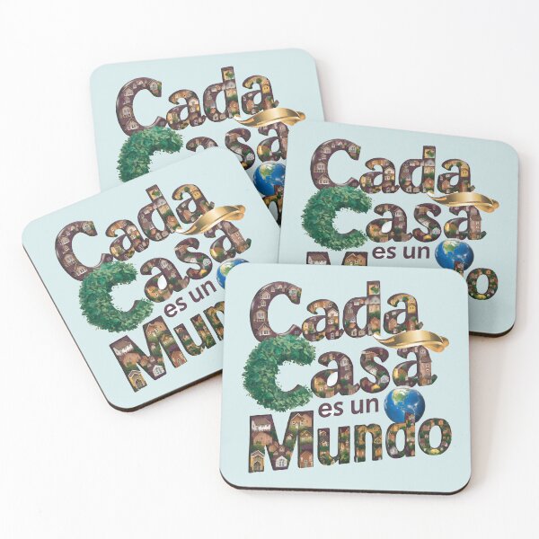 Item preview, Every home is a World 2.0 - Popular Spanish quote designed and sold by AldeaPod.