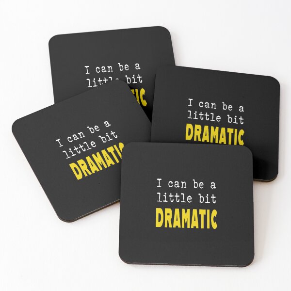 Item preview, a little bit dramatic designed and sold by In-material creative designs.