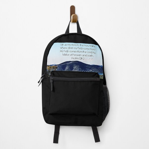 Item preview, Psalm 121 Mountain Photo v2 designed and sold by Kangaroo Sun.