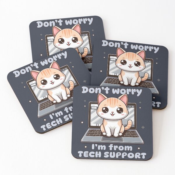 Item preview, Don't Worry I'm From Tech Support designed and sold by Annabelhut.