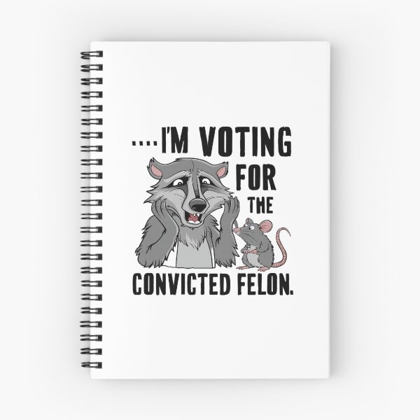 Item preview, I'M VOTING FOR THE CONVICTED FELON designed and sold by debeteez.