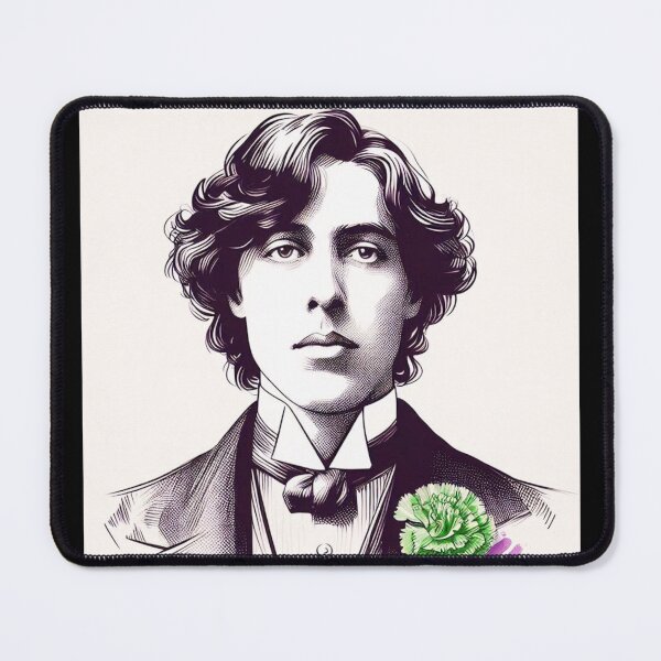 Item preview, Subtle Pride. Wilde Coded Green Carnation LGBTQ Gay Pride Graphic Design designed and sold by ItsAKinkThing.