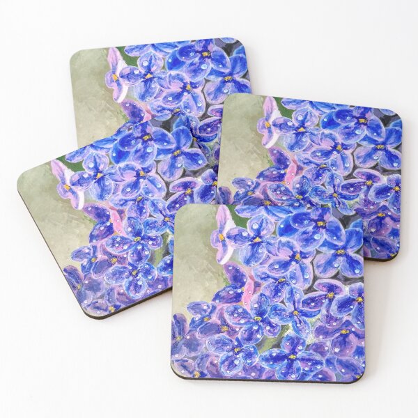 Item preview, lilac, flowers, art, painting designed and sold by DonnaBlankaArt.