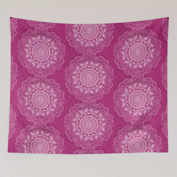 Item preview, Pink and White Mandala Design designed and sold by ArchanaVA.