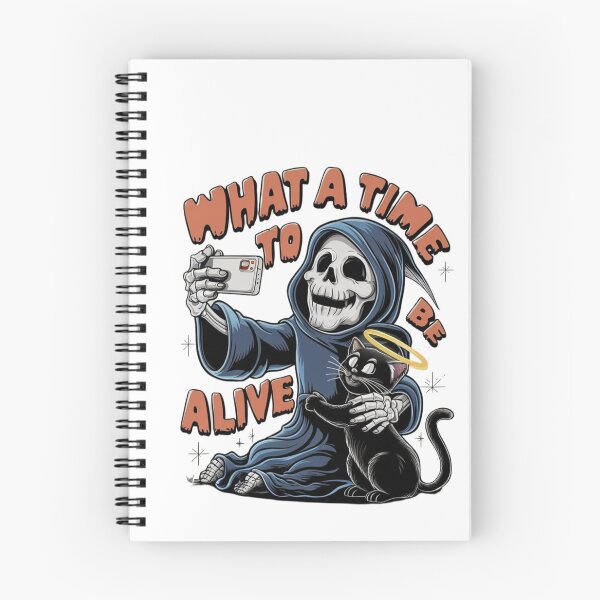 Item preview, "What a time to be alive" Design - Cute, Funny, and Spooky T-shirt #2 designed and sold by Kinyah88.