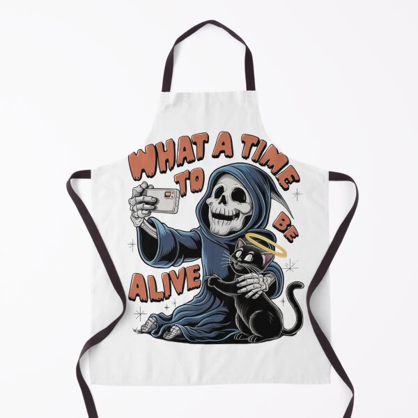 Item preview, "What a time to be alive" Design - Cute, Funny, and Spooky T-shirt #2 designed and sold by Kinyah88.