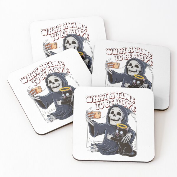 Item preview, "What a time to be alive" Design - Cute, Funny, and Spooky T-shirt #3 designed and sold by Kinyah88.