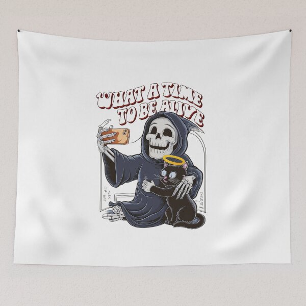 Item preview, "What a time to be alive" Design - Cute, Funny, and Spooky T-shirt #3 designed and sold by Kinyah88.