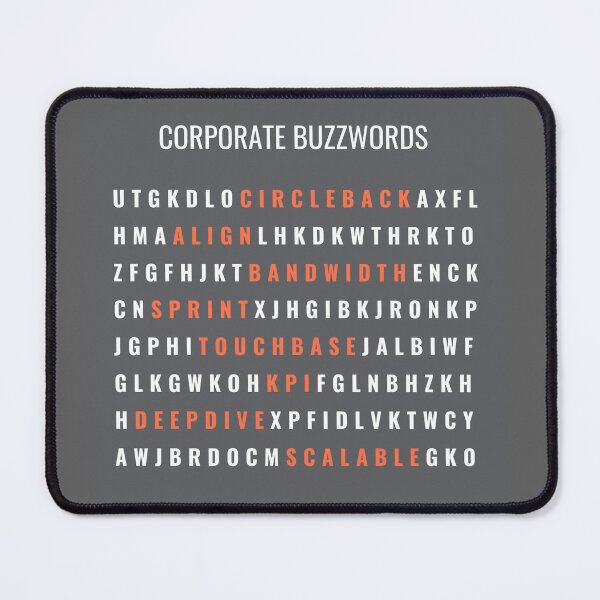 Item preview, Corporate Humor: Corporate Buzzwords designed and sold by PopGraphix.