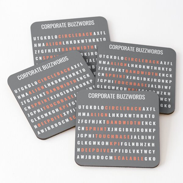 Item preview, Corporate Humor: Corporate Buzzwords designed and sold by PopGraphix.